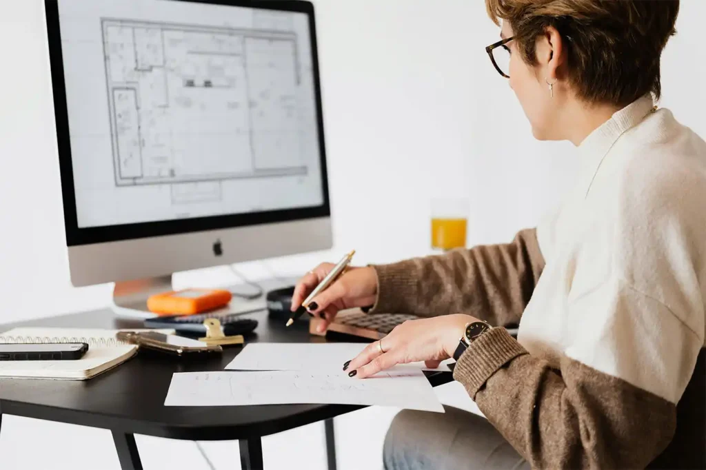 drawing mobile home plan